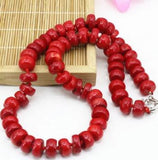 Bohemia Coral Stone Choker Necklace for Women