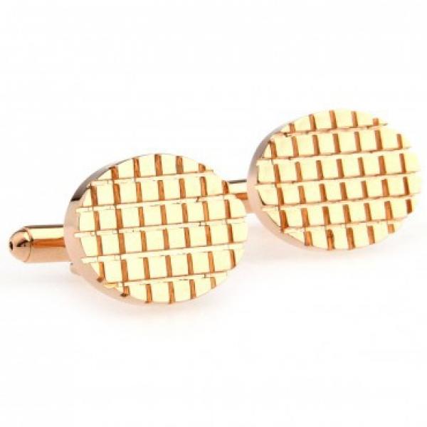 Metal Cufflink 5 Pairs Set Classic Design Formal Wear Accessory
