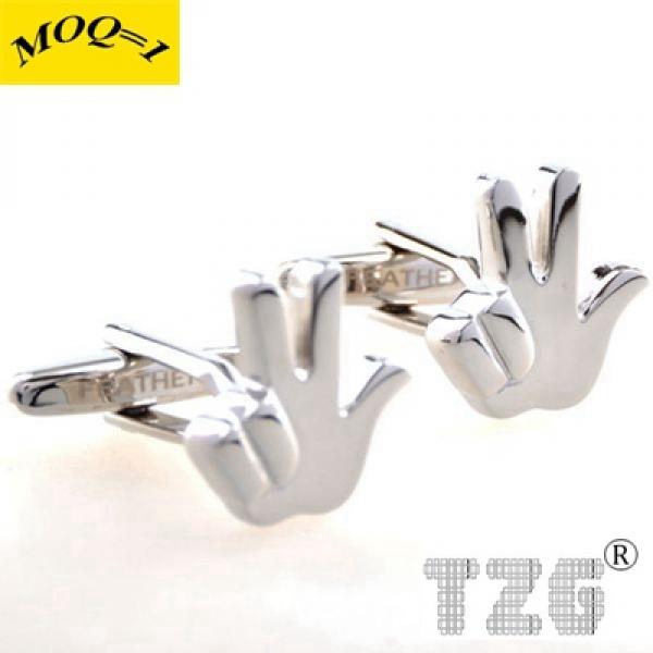 Stylish Metal Cufflink Cuff Link Pair
