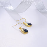 925 Sterling Silver Abalone Shell Pearl Earrings Gift for Women