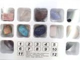 Natural Stone Quartz Crystal Turquoise Aventurine Lapis Tiger Eye Beads Pendant