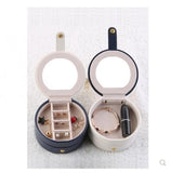 Portable Jewelry Box European Small Mini Earrings Hand Jewelry Storage Box