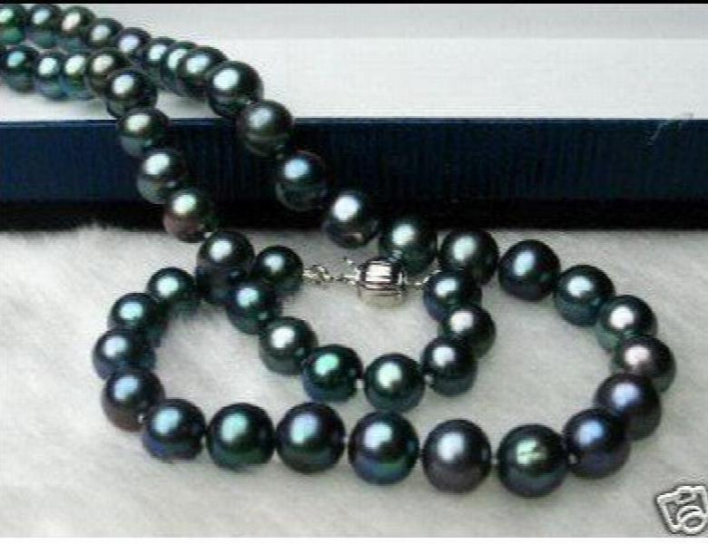 Elegant 8MM Tahitian Akoya Pearl Necklace