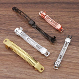 10pcs French Barrette Spring Hair Clips DIY Jewelry Making Bow Hairpins