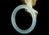 Koraba Natural Emerald Green Nephrite Jade Bangle Bracelet