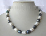 Large Baroque Pearl Necklace 9-10mm S1593
