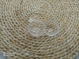 25pcs Clear Plastic Cup Hole Lid Straw for Artificial Parfait Cups