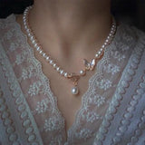 Sun Moon Stars Sweater Chain High-Grade Feeling Hollowed-Out Pendants Necklaces