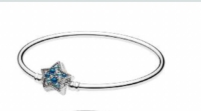 925 Silver Pan Bracelet Midnight Star Set for Girlfriend