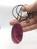 Agate Necklace - Anti Stress, Strength, Pleasure, Optimism
