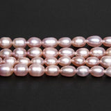 Natural Pink Rice Freshwater Pearls for Jewelry Making DIY