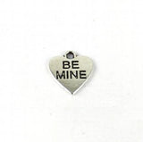 150PCS Tibetan Silver Heart Charm A14160