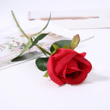 5Pcs Silk Rose Bouquet Artificial Flowers Wedding Home Decoration