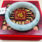 Natural Jadeite Bracelet Two-Color 54-62mm A Class A National Certificate