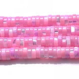 180pcs 6mm Round Natural Shell Spacer Beads Heishi Disk Jewelry Beads