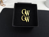 Personalized Logo Cufflinks Stainless Steel Mens Jewelry