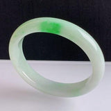 Zheru Jewelry Myanmar Jade 54mm-62mm Bracelet for Mom Girlfriend