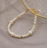 Baroque Freshwater Pearl Bracelet for Lady Wedding Party Gift