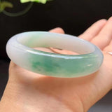 Zheru Green Burmese Emerald Bracelet 54-64mm