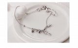 925 Silver Chain Anklets for Beach Party