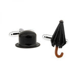 Magic Hat&umbrella cufflink for mens cuff buttons cuff links
