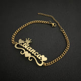 Name Bracelet,Cuban Chain Bracelet,Custom Name Bracelet,Nameplate Bracelet