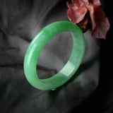 Burmese Jadeite 54-64mm Green Bracelet Princess Jewelry
