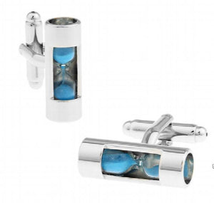 Copper Hourglass CuffLinks for Men