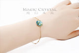 Rose Cubic Zirconia Bracelet for Women
