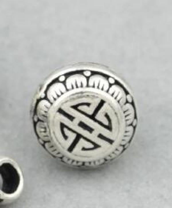 925 Silver Lucky Symbol Charm Good Luck Small Pendant