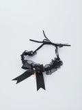 Sweet Lolita Bow Wooden Choker Necklace