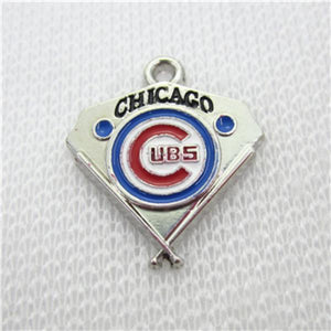 20pcs American Baseball Cubs Dangle Charms DIY Bracelet Necklace Jewelry