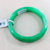 Zheru Natural Jadeite Bracelet 52-61mm Green Princess Jade Gift