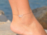 Date Anklet | Number Anklet, Personalized Birth Year Anklet