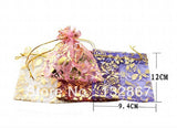 200x Organza Jewelry Pouches Gift Bags Wedding DIY 9.4*12cm