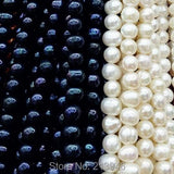 Potato Natural Freshwater Pearls Loose Bead Strands 62Pcs/Pack