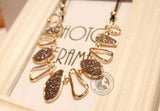 Chain Charm Pearl Beads Necklace Wedding Accessaries Women Jewelry