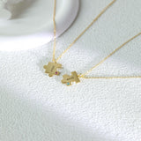 Personalized Puzzle Name Necklace with Birthstone