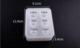 Epoxy Resin Molds Oval Egg Shape Silicone Mold