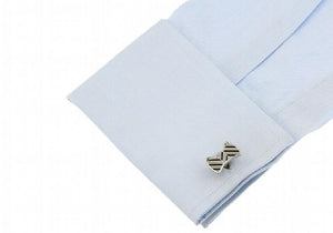 Sunnylink Men's Cuff Links Gray Cufflinks for Shirt L1220