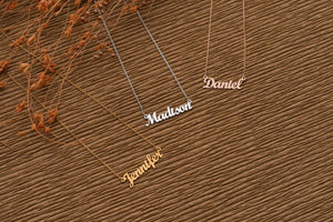 Dainty Necklace - Personalized Name Necklace