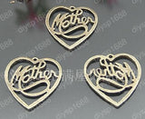 60pcs Antique Bronze Plated Heart Shape Charms Pendants 29*26MM JHA1578