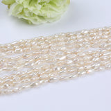 Baroque Pearl Strands Natural 4-5mm Loose Keshi Pearl