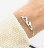 Mountain Bracelet Hiking Jewelry