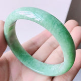 Natural Burmese Emerald Green 54-62mm Bracelet Princess Jewelry