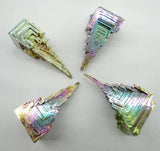Natural Turquoise Quartz Crystal Opal Tiger Eye Pyramid Pendant
