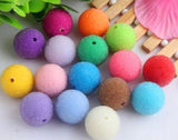 Chunky Rhinestone Seed Beads for Easter Jewelry Making 19mm 100pcs