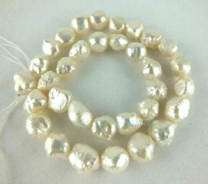 Multicolor Irregular Freshwater Pearl Loose Beads 14 Inch