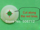 24mm Clear Safety Eyes / Plastic Eyes, 25 pairs