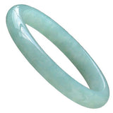 Natural Burmese Jadeite Light Bracelet 54mm-64mm